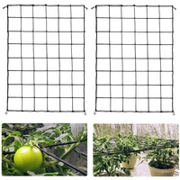 Filet de culture hydroponique extensible 1m x 1m, kit de soutien pour plantes, tente de culture avec coupe