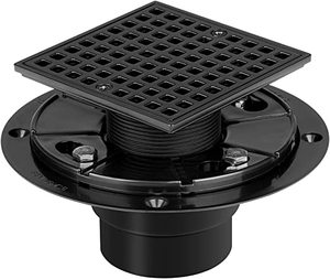 ที่ครอบท่อระบายน้ำพื้นห้องอาบน้ำแบบสี่เหลี่ยมพร้อมฐานฝักบัวทรงกลมทำจาก ABS - Product Image 3