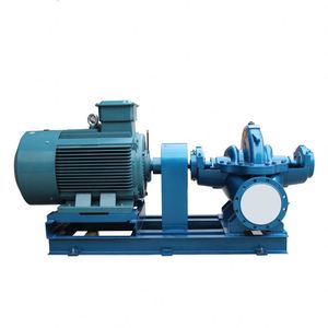 Pompe centrifuge horizontale à double aspiration à haut débit, pompe à eau d'irrigation robuste - Product Image 4