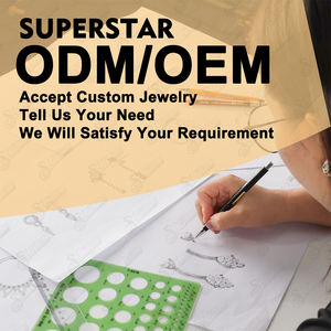 Gioiello per Piercing Corporeo Superstar Personalizzato in Oro 14k, Design con Catena <span class=keywords><strong>ad</strong></span> Arco e Sfera, Stile con Filettatura Esterna - Product Image 2