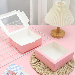 Boîte à donuts jetable transparente mate de 10 pouces avec fenêtre pour emballage de gâteaux, bonbons, <span class=keywords><strong>chocolats</strong></span>, fraises – Idéale pour anniversaires <span class=keywords><strong>et</strong></span> mariages - Product Image 4