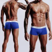 Men's Cotton Boxer Shorts, Sexy Underwear, Italian Trunks