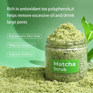 <span class=keywords><strong>Gommage</strong></span> Corporel de Gros au Thé Vert Matcha Bio, Exfoliant, Rajeunissant et Blanchissant à la Mer Morte - Product Image 2