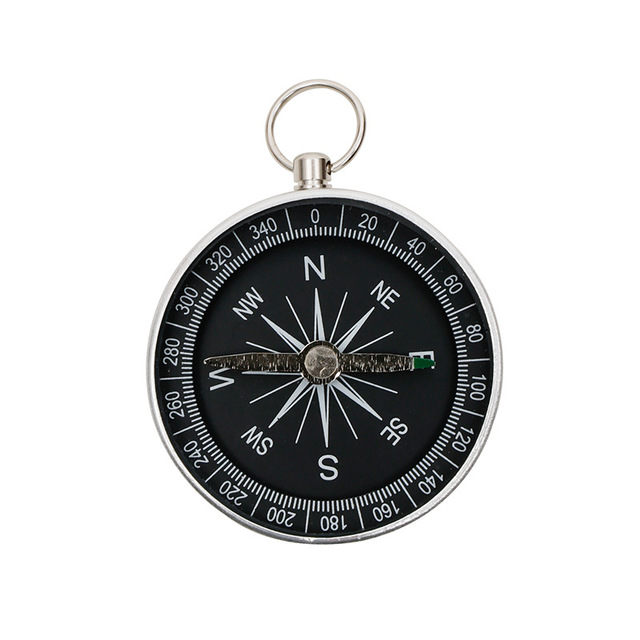 Portable North-Pointing Compass for Outdoor Activities for Hiking Camping Climbing & Car Navigation Students' Outdoor Supplies