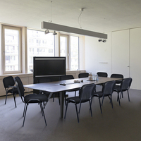 Chaises de réunion économiques pour bureau à domicile, empilables, pour formation, réception et conférence