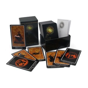 Impression de jeu de cartes personnalisées <span class=keywords><strong>Couple</strong></span> Conversation Design Paquet de luxe Carte de jeu en papier de <span class=keywords><strong>tarot</strong></span> avec feuilles d'instructions - Product Image 2