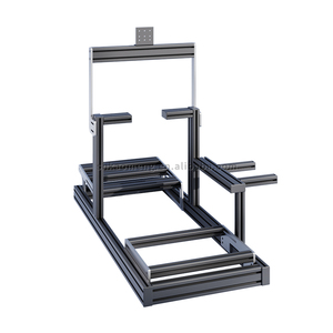Simulateur de course automobile <span class=keywords><strong>professionnel</strong></span>, cadre de jeu de conduite, simulateur de course, cockpit de course, simulateur, profilés en aluminium 4080 - Product Image 6