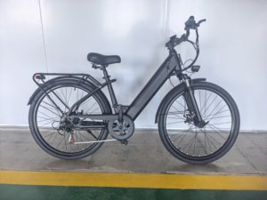 <b>Electric</b> City Bike 36V Lithium Battery Rear <b>Hub</b> Motor Aluminum Alloy Frame 26 Inch Urban Commuter <b>Electric</b> Bicycle - Product Image 6