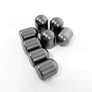 YG15 tombol Tungsten Carbide berbentuk peluru tahan aus untuk mata bor dari produsen Tungsten Carbide