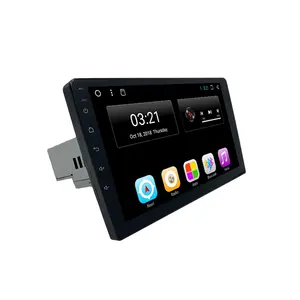 Universal GPS Navigation Autoradio Multimedia Player Car DVD with Android car 1 din 9 inch IPS screen