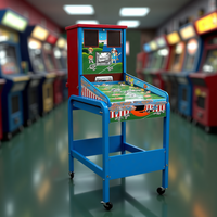 DEER Meilleure vente : Distributeur automatique de pinball et de jeu de football, à monnayeur, avec refroidissement thermoélectrique, bleu, personnalisable, pour la création d'entreprise