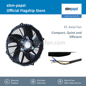 Ventilateur axial de refroidissement EC pour climatiseur automobile OEM, ebmpapst W1G300-EC24-03/AF01, 300 mm, 26 V, 10,5 A, 245 W, 3040 tr/min - Product Image 2