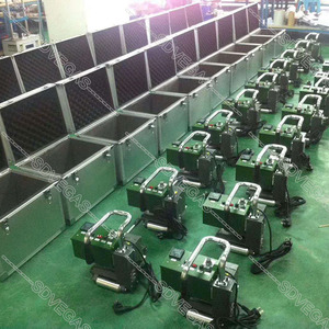 <span class=keywords><strong>GW900</strong></span> 1800W HDPE Géomembrane Revêtement d'étang Machine à souder à chaud en plastique Soudeuse de géomembrane - Product Image 6