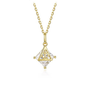 <span class=keywords><strong>Collar</strong></span> <span class=keywords><strong>de</strong></span> <span class=keywords><strong>las</strong></span> <span class=keywords><strong>Reliquias</strong></span> <span class=keywords><strong>de</strong></span> <span class=keywords><strong>la</strong></span> <span class=keywords><strong>Muerte</strong></span> <span class=keywords><strong>de</strong></span> Fanhua Jewelry, <span class=keywords><strong>de</strong></span> Acero Inoxidable, Resistente al Agua, Chapado en Oro <span class=keywords><strong>de</strong></span> 18K, No se Deslustra - Product Image 4