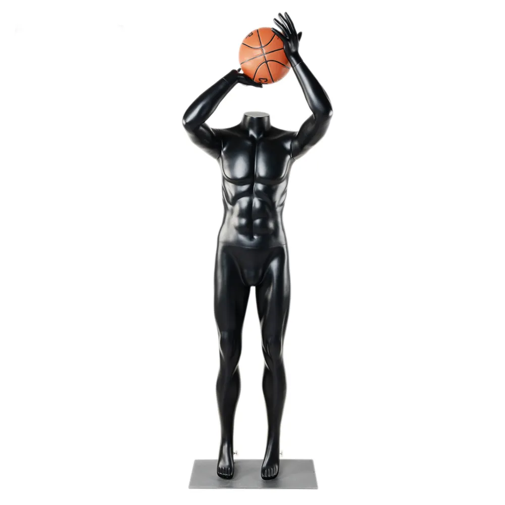 Kopflose Basketball-Menschene plastik Mode-Mannequins Dummy-Modelle