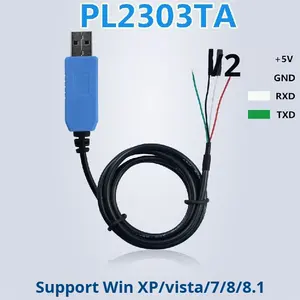 Cable de Descarga PL2303GL/PL2303HX/PL2303TA, Módulo de Actualización de Puerto Serie <span class=keywords><strong>USB</strong></span> a TTL, Compatible con <span class=keywords><strong>Windows</strong></span> XP/<span class=keywords><strong>7</strong></span>/8/10/11, Reemplaza a PL2303TA - Product Image 2