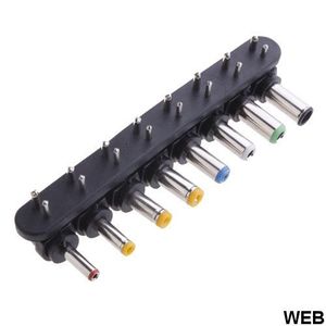 ขั้วต่อแหล่งจ่ายไฟโน้ตบุ๊คอเนกประสงค์ อะแดปเตอร์ 6 พินสำหรับเครื่องชาร์จแล็ปท็อป - Product Image 3