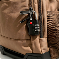 Cadenas de voyage TSA approuvé en plastique PC à 3 chiffres, modèle TSA-338, pour valises et bagages à roulettes