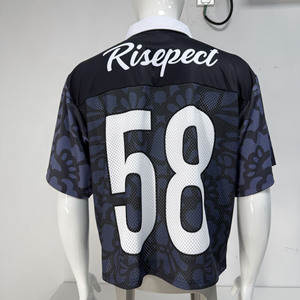 Men's Retro Football Jersey with <b>Polo</b> Collar Moisture Wicking & Breathable Fabric Custom Logo and Team Name for Football Fan - Product Image 3