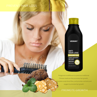 Krim Anti Rambut Rontok dengan Formula Jahe & Keratin - Perawatan Rambut Bernutrisi untuk Rambut Menipis & Memperkuat Akar untuk Pria Wanita