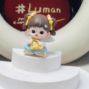 TNTSPACE Mignon Mini PVC fait à la main Zoraa Meow Cat Yan She Play Ornaments Change Baby Doll Gift - Product Image 4