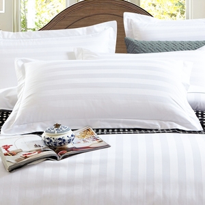 Fournisseur vérifié 5 étoiles 4pcs 100% Draps de lit en coton Draps de lit plats bon marché Draps de lit couette d'hôtel Parure de lit pour <span class=keywords><strong>drap</strong></span> de lit - Product Image 6