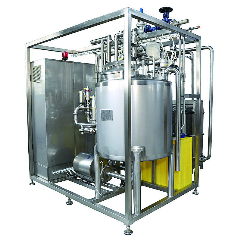 Plate heat exchanger and material-balance bucket 1t/h 2t/h 3t/h pasteurizer juice machine
