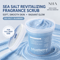 Fabriksprijs Fruit Zeezout Bodyscrub Exfoliërend Dieptereiniging Aromatisch Verhelderend Hydraterend Polijstmiddel Privélabel