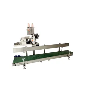 50kg Bag Conveyor Belt PP Woven Bag Sewing Machine,Conveyor Industrial Sewing machine Cutting Electric Woven Small