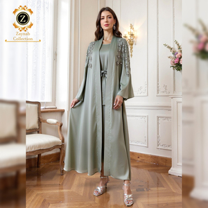 Vestido de noche Zaynab Abaya Emmes Robe Abaya de alta calidad Nueva <span class=keywords><strong>moda</strong></span> Chica árabe Últimos diseños de Burqa Vestido de noche Abaya - Product Image 2