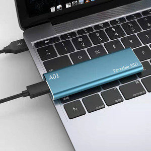 Disque SSD externe portable Arc Long Shape 4 To 8 To, haute vitesse USB 3.1, pour sauvegarde de fichiers sur ordinateur portable - Product Image 2