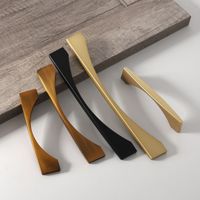 Tiradores Modernos Minimalistas de Aleación de Aluminio Sólido para Muebles de Gabinete, Armario, Cocina y Cajones - Duraderos y Fáciles de Instalar