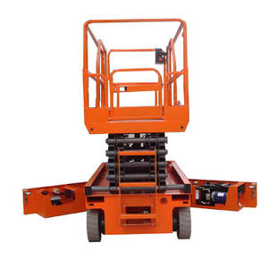 Andamio Elevador Móvil Eléctrico de Bajo Precio con Certificado CE, Plataforma de Elevación Hidráulica Eléctrica de 500 kg, 4m, 6m, 8m, 10m - Product Image 5