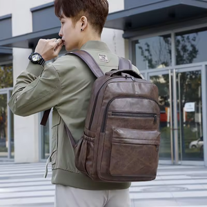 <span class=keywords><strong>Sac</strong></span> en <span class=keywords><strong>cuir</strong></span> PU Super september avec <span class=keywords><strong>sac</strong></span> de charge USB extensible de bonne qualité <span class=keywords><strong>sac</strong></span> à <span class=keywords><strong>dos</strong></span> pour <span class=keywords><strong>ordinateur</strong></span> portable de grande capacité pour hommes femmes - Product Image 6