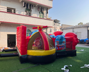 Castillo Inflable para Niños Pequeños <span class=keywords><strong>Rescue</strong></span> <span class=keywords><strong>Squad</strong></span>, Área de Juegos Inflable para Niños Pequeños, Castillo Hinchable para Diversión - Product Image 5