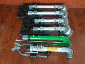 Pompe <span class=keywords><strong>d</strong></span>'arrosage hydroponique agricole, arrosage <span class=keywords><strong>à</strong></span> grande portée de 50 m, arroseurs <span class=keywords><strong>à</strong></span> canon réglables <span class=keywords><strong>à</strong></span> 360 degrés pour utilisation en jardin - Product Image 5