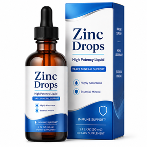 Complément Liquide Standardisé de Zinc à Base de Plantes avec Baies d'Agripa et Sélénium <span class=keywords><strong>pour</strong></span> <span class=keywords><strong>le</strong></span> Soutien Complet du Bien-être Corporel OEM ODM Vente en Gros - Product Image 1