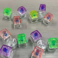 Porte-clés Fidget LED Premium pour Clavier, Jouet Anti-Stress, Clavier Mécanique, Décompression, Fidget Spinner, Cadeau de Fête
