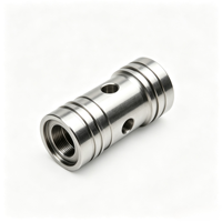 Accessoires pour machines CNC : raccords de tournage de précision en acier inoxydable avec brochage et pour usinage