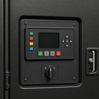 Groupe électrogène diesel silencieux de 25 kW pour alimentation de secours résidentielle LINGGE Triphasé 400V 50Hz avec ATS
