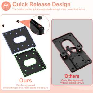 Soporte de liberación rápida para <span class=keywords><strong>HP</strong></span> Mini PC Wall VESA y debajo del escritorio Montaje de liberación rápida para <span class=keywords><strong>HP</strong></span> EliteDesk 800 805 705 <span class=keywords><strong>HP</strong></span> <span class=keywords><strong>ProDesk</strong></span> - Product Image 4