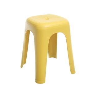 Tabouret en plastique Xitianlong 45x37x37cm empilable, design moderne et minimaliste pour la salle à manger - Product Image 2