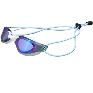 Competitive Swimming Goggles New <b>Headband</b> Style Waterproof Anti-Fog Adjustable Electroplated PC Lens Wholesale Adult - Product Image 3