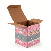 Sacs en papier kraft personnalisés à fond plat, pliables, avec pelliculage mat pour l'emballage de café et de cosmétiques