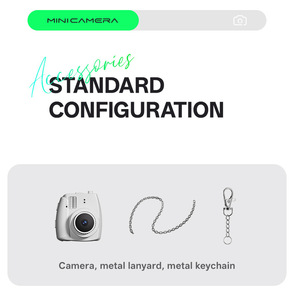 S153 <b>Mini</b> <b>Camera</b> Digital Tiny CCD 1080P <b>Mini</b> Keychain <b>Camera</b> Retro Pocket Video Camcorder Sports <b>Camera</b> for Student Gifts - Product Image 3