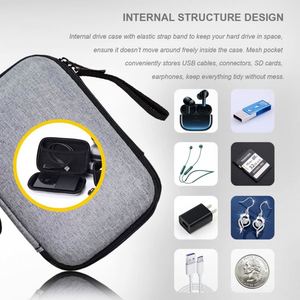 <b>Hard</b> <b>Drive</b> Case & Bag Carrying Bag Storage Organizer Pouch for <b>Hard</b> <b>Drives</b> - Product Image 3