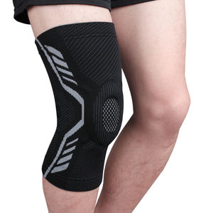 Hacer ejercicio Correr Levantamiento de pesas Soporte de rodilla con almohadilla de gel de rótula Nueva forma Estabilizador lateral Rodilla Manga de compresión Brace - Product Image 6