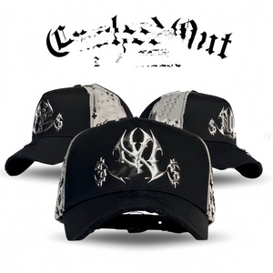 หมวกแก๊ปปักลายส่วนตัว OEM/ODM ผ้าหนังกลับทรง 5 แฉก แบบ Snapback รุ่น Sad <span class=keywords><strong>Boyz</strong></span> ของแท้ Gorras G5 Barbas Beard - Product Image 2