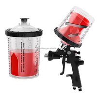 Oferta Especial: Kit Completo de 800 ml con 50 Vasos para Mezclar Pintura para Pistola de Pulverización