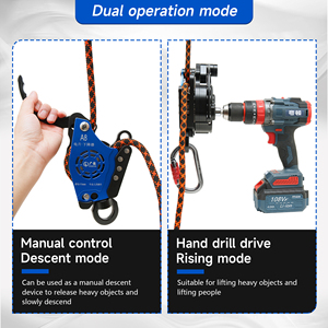 Kit combinado de ascendedor motorizado y anticaídas para acceso eficiente por cuerda y trabajo en altura - Product Image 4